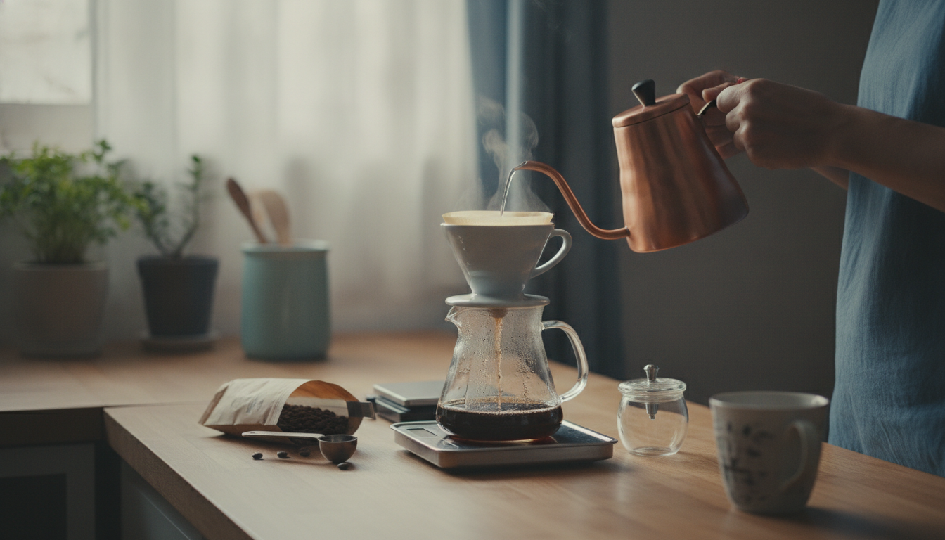 自宅でスペシャルティコーヒーを美味しく淹れる手順